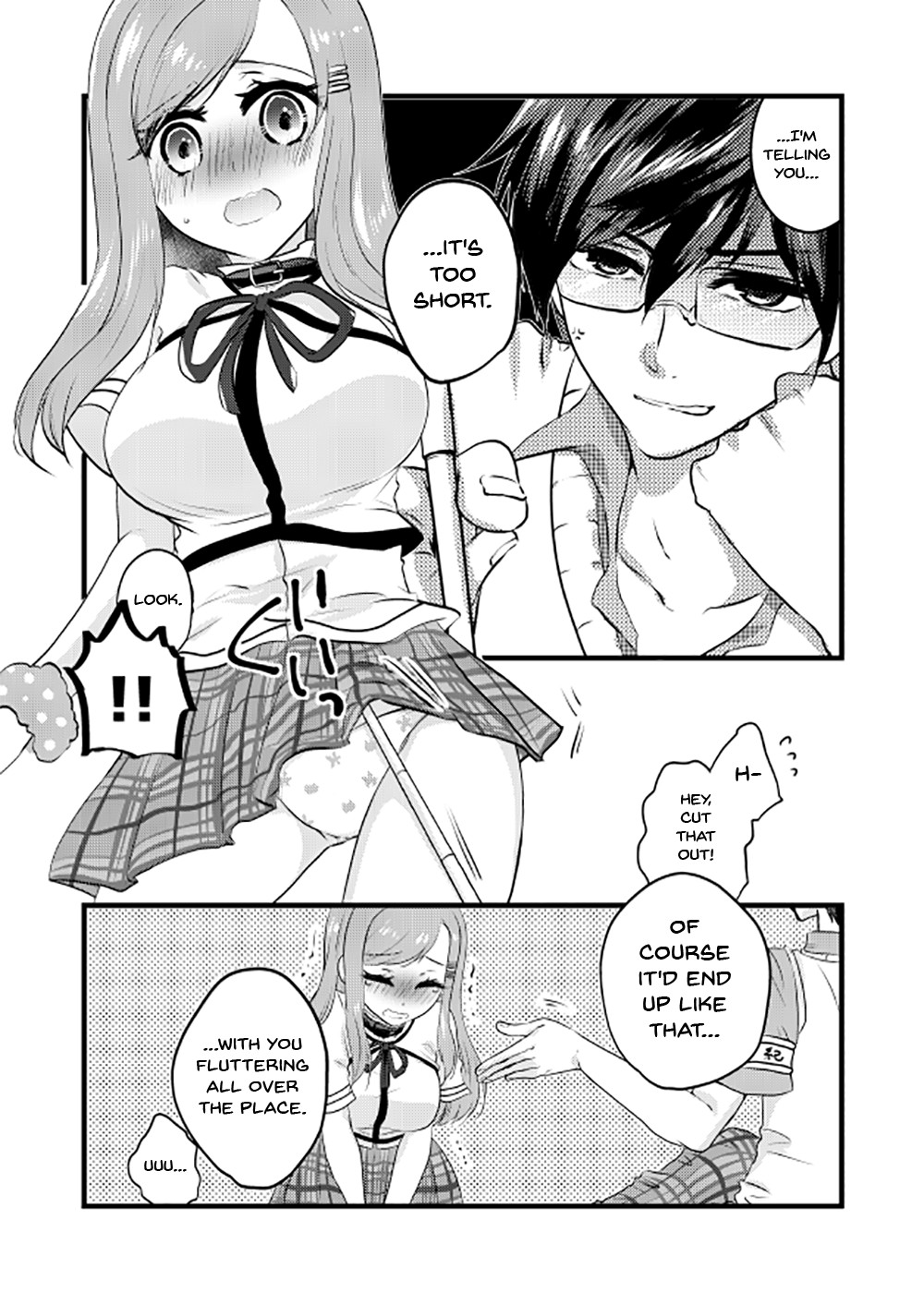 Hentai Manga Comic-Huh!? My Skirt Is Too Short!? Don't Talk Like You're My Teacher, Fate!-Read-3